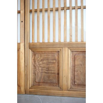 クリアガラス ハイサイズ玄関格子戸 2枚1組　L1114 