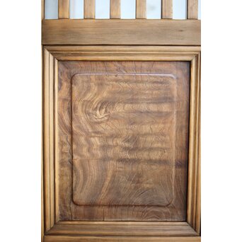 クリアガラス ハイサイズ玄関格子戸 2枚1組　L1114 