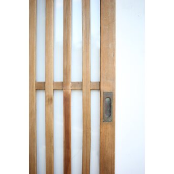 クリアガラス ハイサイズ玄関格子戸 2枚1組　L1114 