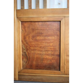 クリアガラス ハイサイズ玄関格子戸 2枚1組　L1114 