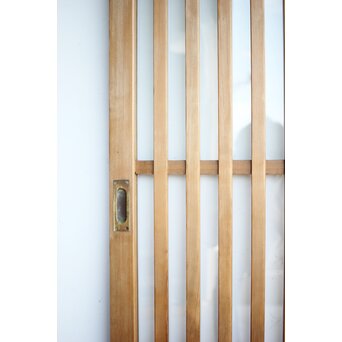 クリアガラス ハイサイズ玄関格子戸 2枚1組　L1114 