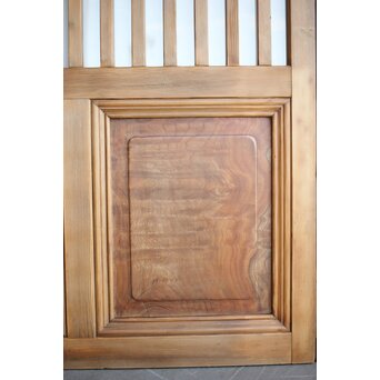 クリアガラス ハイサイズ玄関格子戸 2枚1組　L1114 