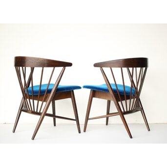 飛騨産業 オールドキツツキ ローガンチェアー 椅子2脚　T467 