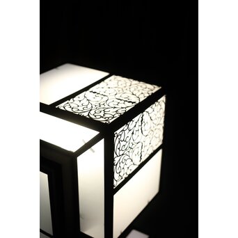 唐草紋 幾何学型 極上シャンデリア照明　A086 