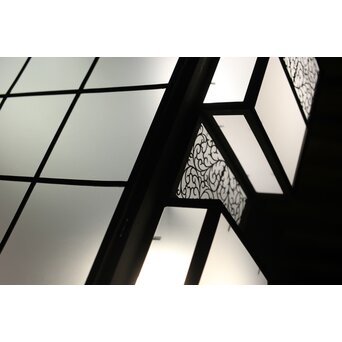 唐草紋 幾何学型 極上シャンデリア照明　A086 