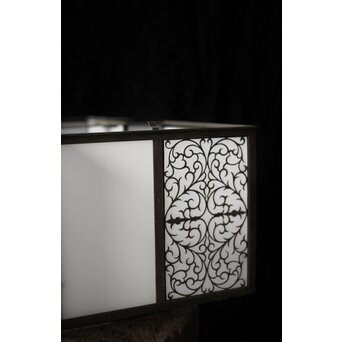 唐草紋 幾何学型 極上シャンデリア照明　A086 