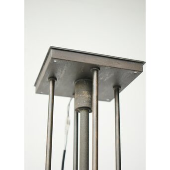 唐草紋 幾何学型 極上シャンデリア照明　A086 