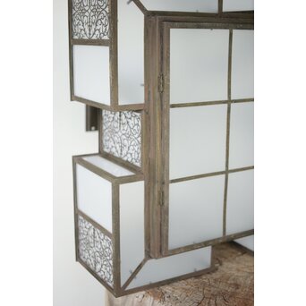 唐草紋 幾何学型 極上シャンデリア照明　A086 