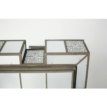 唐草紋 幾何学型 極上シャンデリア照明　A086 