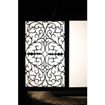 唐草紋 幾何学型 極上シャンデリア照明　A086 