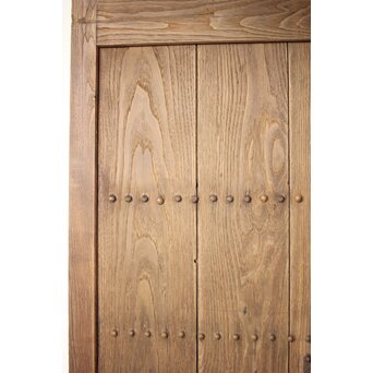 栗の格子蔵戸　W132 