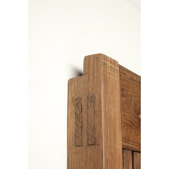 栗の格子蔵戸　W132 