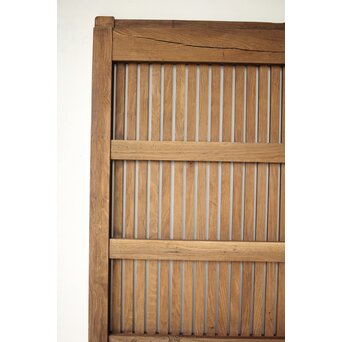 栗の格子蔵戸　W132 