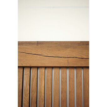 栗の格子蔵戸　W132 