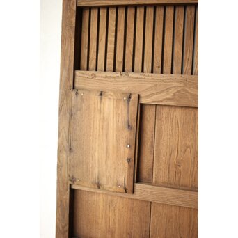 栗の格子蔵戸　W132 