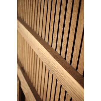 栗の格子蔵戸　W132 