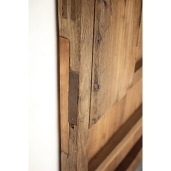 栗の格子蔵戸　W132 