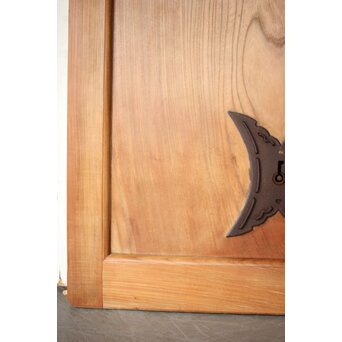 太框 欅一枚板蔵戸　W133 