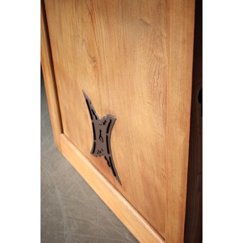 太框 欅一枚板蔵戸　W133 