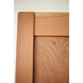 太框 欅一枚板蔵戸　W133 