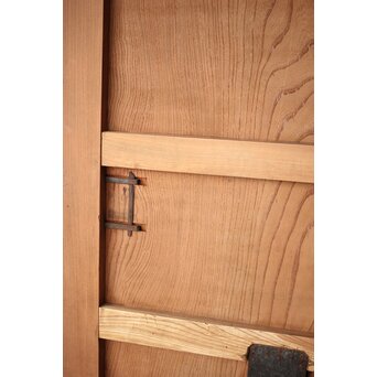 太框 欅一枚板蔵戸　W133 