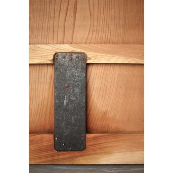 太框 欅一枚板蔵戸　W133 