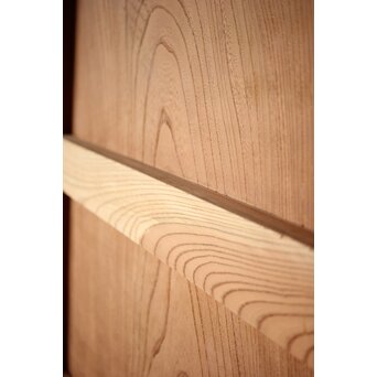 太框 欅一枚板蔵戸　W133 