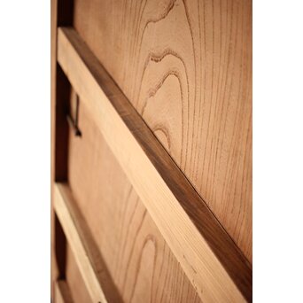 太框 欅一枚板蔵戸　W133 