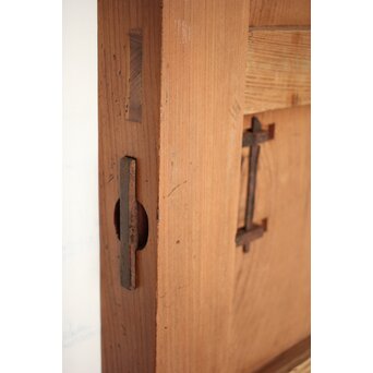 太框 欅一枚板蔵戸　W133 