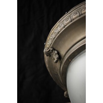 大きな切子半球照明　A087 