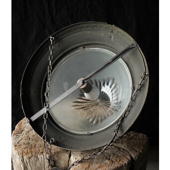 大きな切子半球照明　A087 