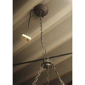 大きな切子半球照明　A087 トップはこのようになります　技師にご相談ください