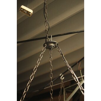 大きな切子半球照明　A087 