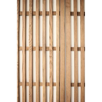 栗の太格子戸 2枚1組　L1115 