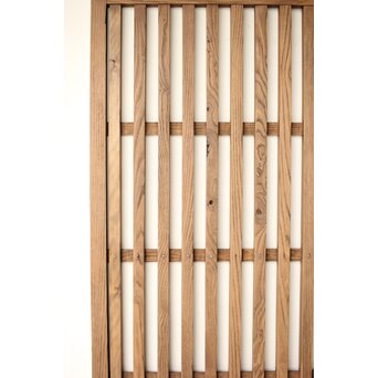 栗の太格子戸 2枚1組　L1115 