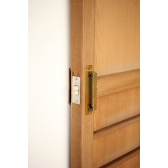 舞良戸風 板扉 3枚1組　B1058 金具類使用可能