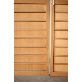 舞良戸風 板扉 3枚1組　B1058 