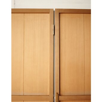 舞良戸風 板扉 3枚1組　B1058 