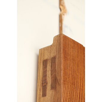 総欅 釘無格子蔵戸　W0135Y 