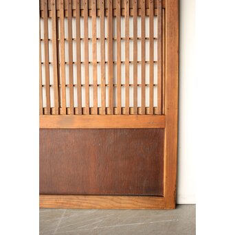 障子枠付 格子戸　L1116 