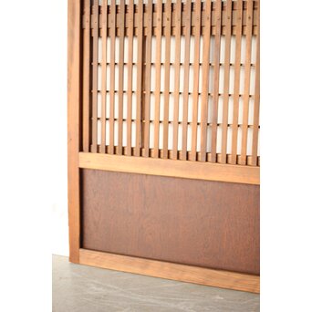 障子枠付 格子戸　L1116 