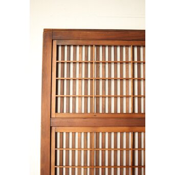 障子枠付 格子戸　L1116 