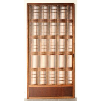 障子枠付 格子戸　L1116