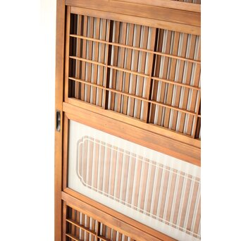 障子枠付 格子戸　L1116 