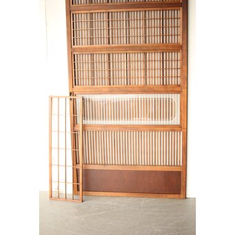 障子枠付 格子戸　L1116 