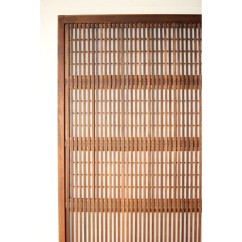 障子枠付 格子戸　L1116 