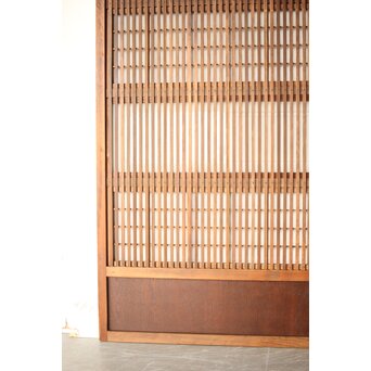 障子枠付 格子戸　L1116 