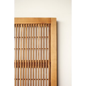 障子枠付 格子戸 2枚1組　L1117 