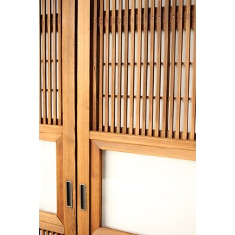 障子枠付 格子戸 2枚1組　L1117 