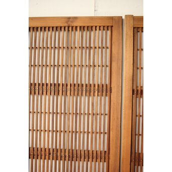 障子枠付 格子戸 2枚1組　L1117 